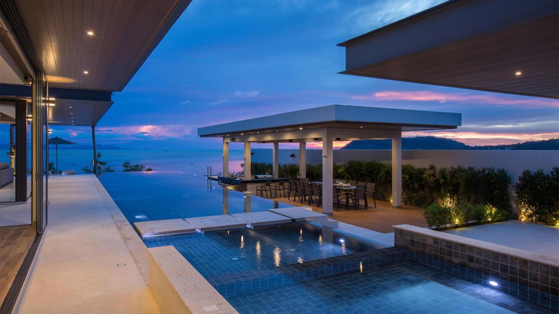 Exclusive Sea Renity A Beachfront Villa Retreat Sleeps 12 Adults And 6 Kids Laem Sor Dış mekan fotoğraf