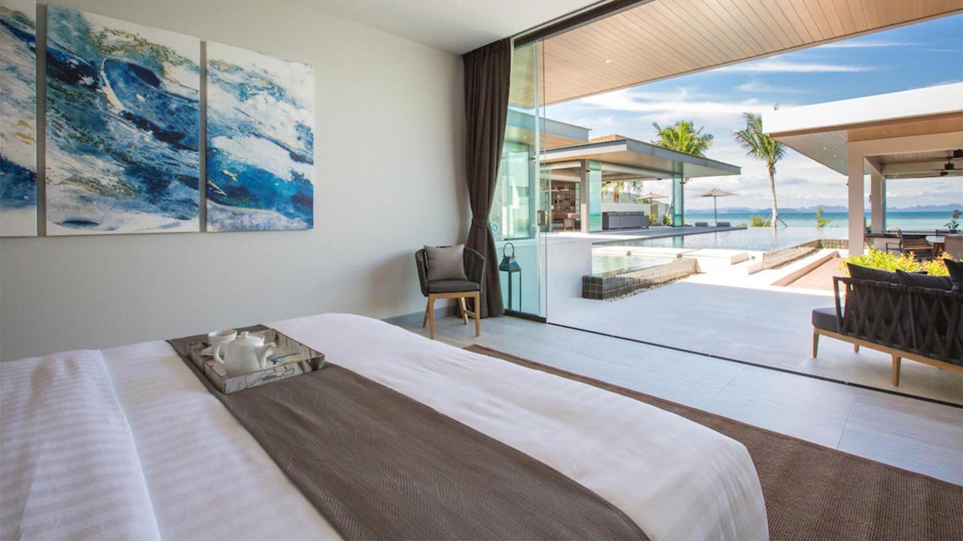 Exclusive Sea Renity A Beachfront Villa Retreat Sleeps 12 Adults And 6 Kids Laem Sor Dış mekan fotoğraf