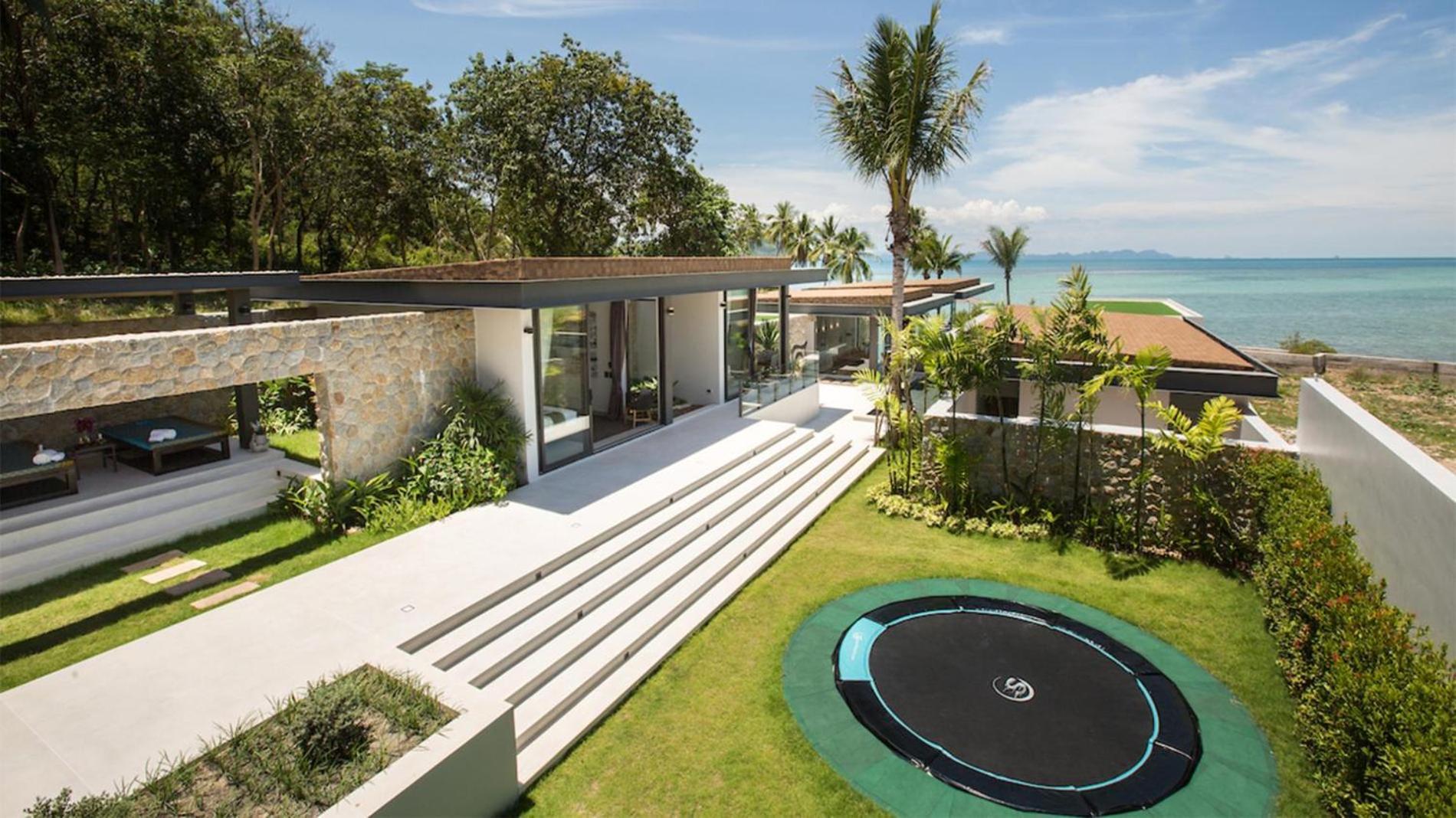 Exclusive Sea Renity A Beachfront Villa Retreat Sleeps 12 Adults And 6 Kids Laem Sor Dış mekan fotoğraf